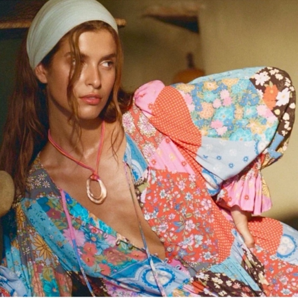 Spell Multicolor Bohemian Maxi Dress - Picture 7 of 15